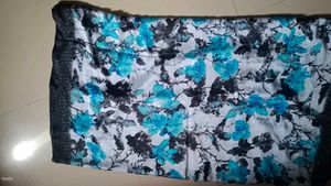 Floral Print Saree