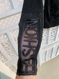 Imported Y2k Black Top C