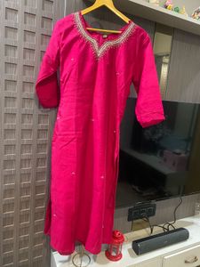 Pink Kurta Set &amp; Dupatta