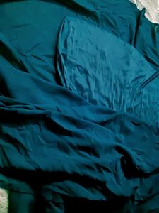 Peacock Blue Umbrella Dress