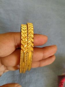 Gold Bangle Set
