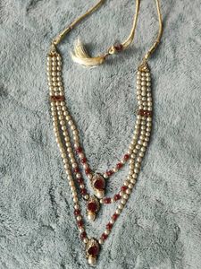 3 Layer Pearl Necklace