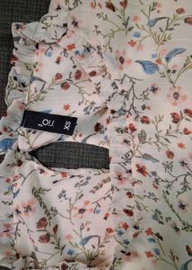 Floral Print Mini Dress