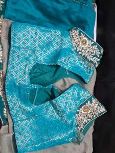 Elegant saree with blouse