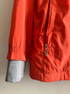 Orange Windbreaker/ Sporty Jacket 🧡