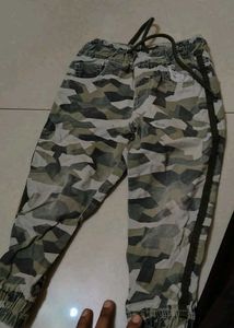 Camo Print Joggers