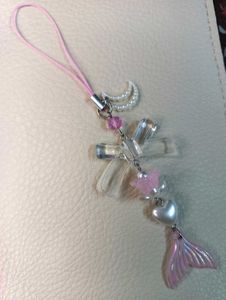 🧜‍♀️✨Handmade Mermaid Tail Aesthetic Phone Charm