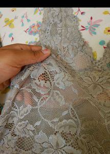 Lace Detail Cami Top savana/ mango