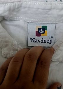 White Casual kurta