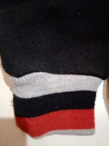 Black Hoodie with Graphic Detail