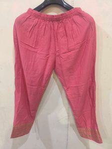 Pink Embroidered Salwar Pants