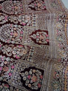 New Unstitched Bridel Lahenga