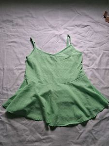 Green Cami Top