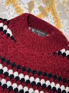 Striped Knit Sweater