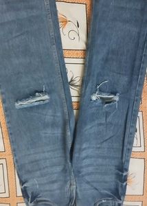 Trendy Blue Denim Jeans