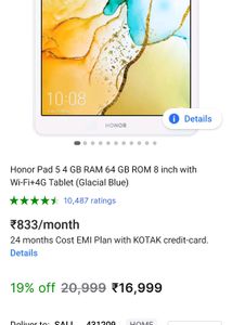 Honor Hawai Tablet