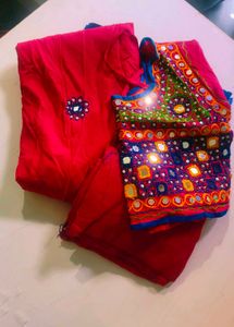 Beautiful Pink Navaratri Choli