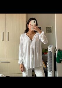 H&M Pure Cotton Shirt Top