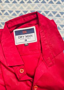 Dry Man Red Shirt - Size L