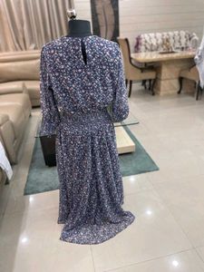 Casual Grey Midi Length Dress