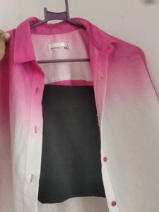 Pink Ombre Shirt