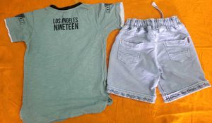 Boys shorts and t-shirt
