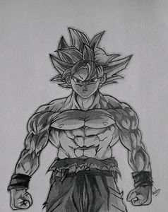 Goku Mui Drawing