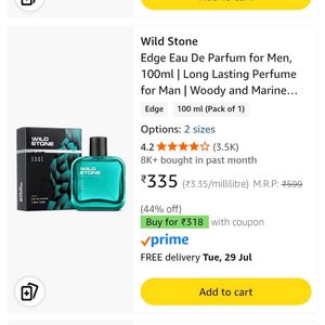 Sealed 4 Perfume With Empty Decent