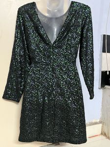 H&amp;M Branded Sequin Party Dress