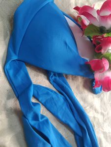 53.Stylish Blue Halter bikini top