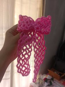 Crochet Bow Clip