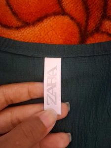 Green Crop Top