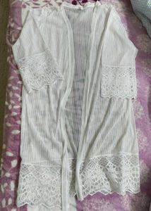 White Net Shrug