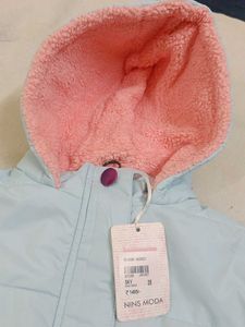 Cute Girls&#39; Light Blue Jacket