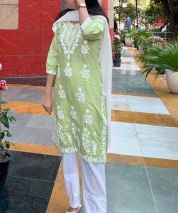 Elegant Green Kurta Set