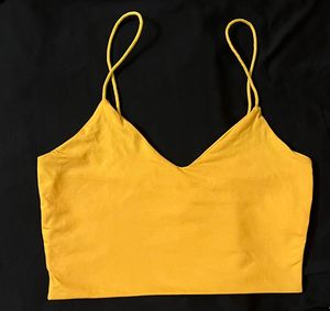 KOOKAI Yellow Crop Top