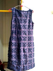 Beaded Sleeveless Party Dress