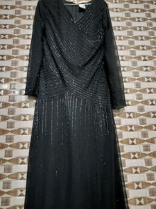 Heavy Work Georgette Gown