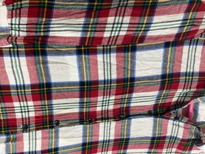 Red Plaid Flannel Shirt