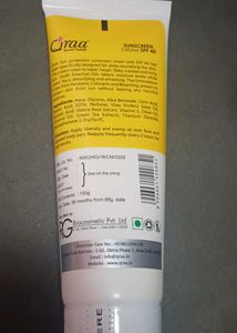 Qraa Sunscreen -SPF 40 PA++++ 100ml