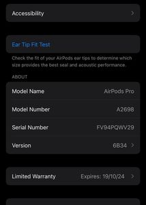 Original Apple AirPods Pro 2nd Gen Fix Rate