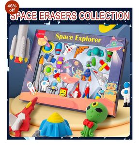 Space Explorer Eraser Set