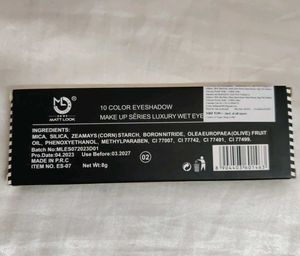 Luxury Shimmer Eyeshadow Palette