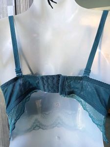 Teal Lace Bralette