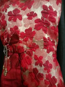 Red Floral Dress ❤️