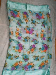Sea Green Saree
