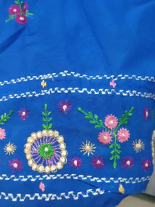 Royal Blue Saree