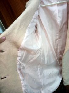 Peach Korean Coat