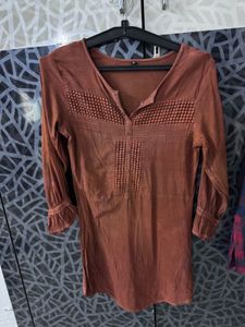 Brown Kurti