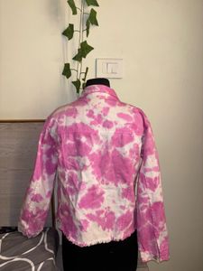 Tie-Dye Denim Jacket